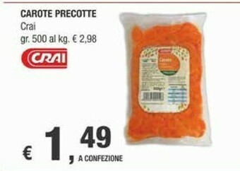 Crai Crai Carote Precotte offerta