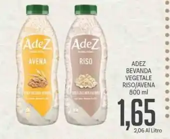 Supermercati Piccolo Adez Bevanda Vegetale Riso/Avena 800 ml offerta