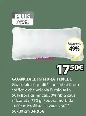 JYSK Guanciale In Fibra Tencel offerta