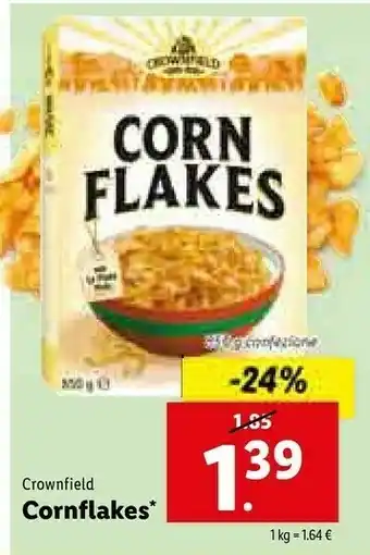 Crownfield Corn Flakes