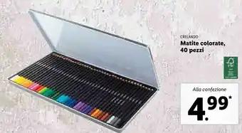 Lidl Matite Colorate offerta
