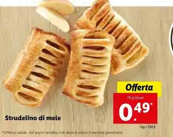 Lidl Lidl Strudelino Di Mele offerta