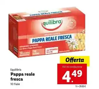 Equilibria Pappa Reale Fresca 10 Fiale