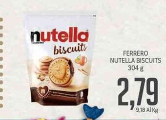 Supermercati Piccolo Ferrero Nutella Biscuits 304 g offerta