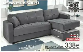 Mondo Convenienza Divano Letto Doppio Contenitore offerta