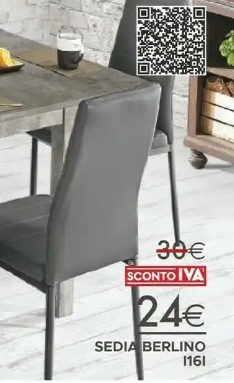 Mondo Convenienza Sedia Berlino offerta