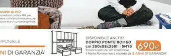 Mondo Convenienza Dopio Ponte Romeo offerta