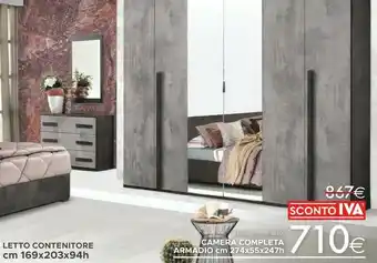 Mondo Convenienza Ossido Letto Contenitore Cm 169x203x94h offerta
