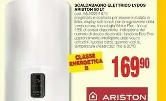 Mondo Brico Ariston Scaldabagno elettrico offerta