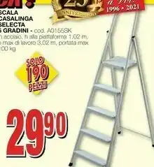 Mondo Brico Scale in alluminio offerta