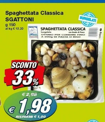 Prix Quality Sgattoni Spaghettata Classica 150 G offerta