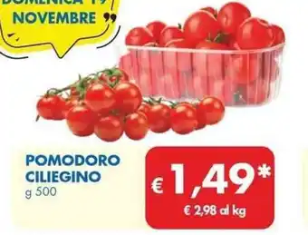 MD Discount POMODORO CILIEGINO g 500 offerta