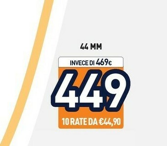 Unieuro Apple Watch Series 6 OLED 44 Mm Oro GPS (satellitare) offerta