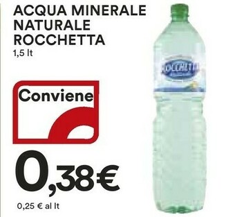 Coop Rocchetta Acqua offerta
