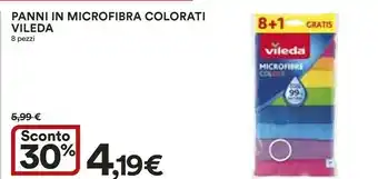 Coop Vileda Panni In Microfibra offerta