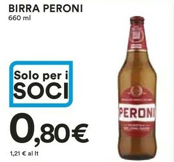 Coop Peroni Birra offerta