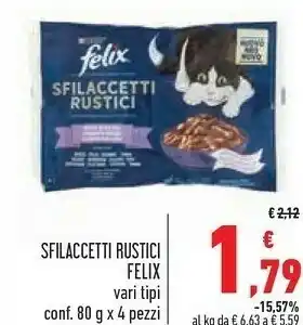 Conad Superstore Felix Sfilaccetti Rustici offerta