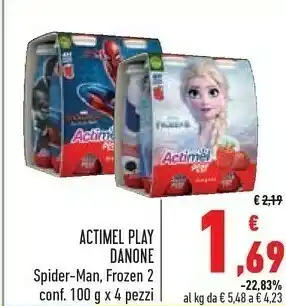 Conad Superstore Danone Actimel Play offerta