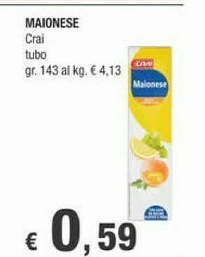 Crai Maionese offerta