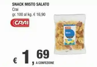 Crai Crai Snack Misto Salato offerta
