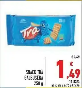 Conad Galbusera Snack Trà offerta