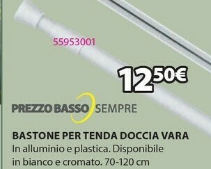 JYSK Vara Bastone Per Tenda Doccia offerta