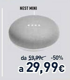 Unieuro Google Nest Mini offerta