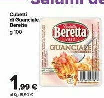 Carrefour Market Beretta Pancetta offerta