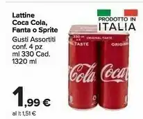 Carrefour Market Fanta Coca cola zero offerta