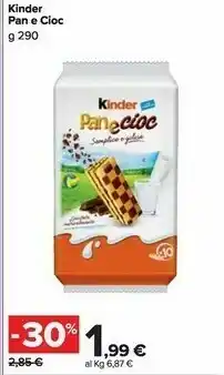 Carrefour Market Kinder Merendine offerta