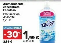 Carrefour Market Fabuloso Ammorbidente offerta