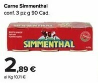 Carrefour Simmenthal Carne in scatola offerta