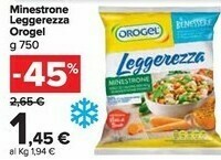 Carrefour Orogel Minestrone offerta
