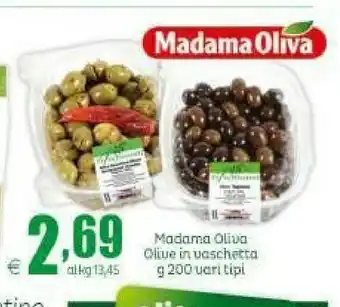 Elite Madama oliva Olive In Vaschetta offerta