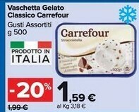 Carrefour Gelato offerta