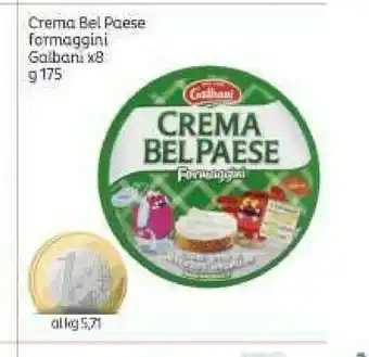 Elite Galbani Crema Bel Paese Formaggini 175 G(ml) offerta