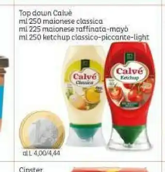 Elite Calvè Top Down Maionese Classica 250 Ml offerta