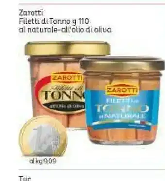 Elite Zarotti - Filetti Di Alici All'Olio Di Oliva Antica Tradizione 110 G(ml) offerta