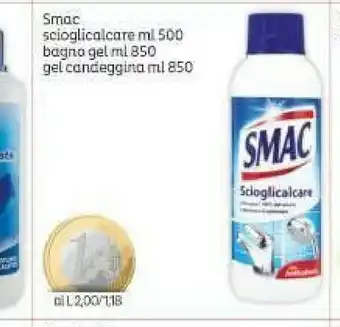 Elite Smac s.p.a. Scioglicalcare Bagno Gel /gel Candeggina offerta