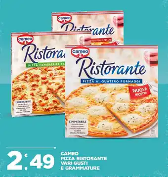Deco Supermercati CAMEO PIZZA RISTORANTE VARI GUSTI E GRAMMATURE offerta