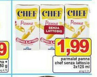 Gros Parmalat Panna offerta