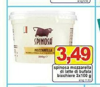 Gros Spinosa Mozzarella di bufala offerta