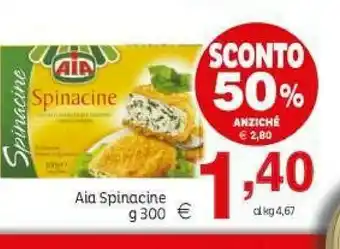 Elite Aia Spinacine offerta