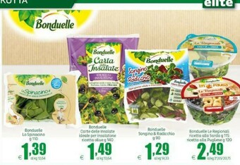 Elite Bonduelle Insalata offerta