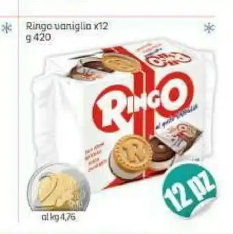 Ringo Gelato Snack Gusto Vaniglia