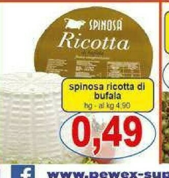 Gros Spinosa Mozzarella di bufala offerta