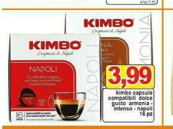 Gros Kimbo Cialde caffè offerta