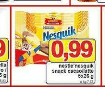 Gros Nesquik Snack offerta