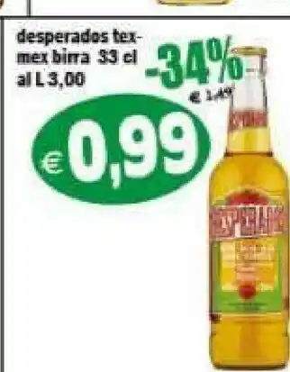 Il Castoro Supermercati Desperados Birra offerta