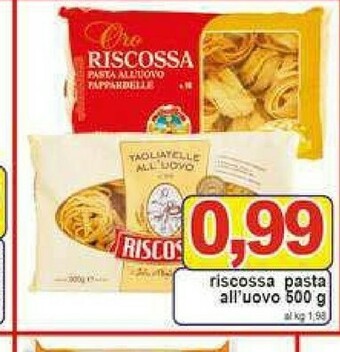Gros Riscossa Pasta di semola offerta